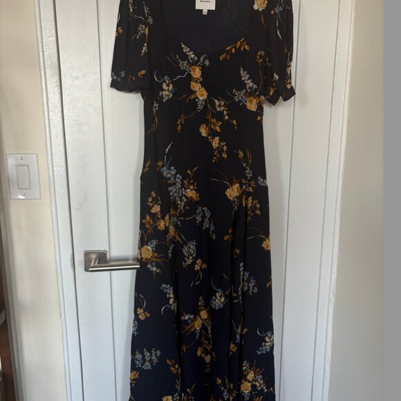Reformation Chrissie Floral Midi-Dress | Size 8 - Picture 6 of 7